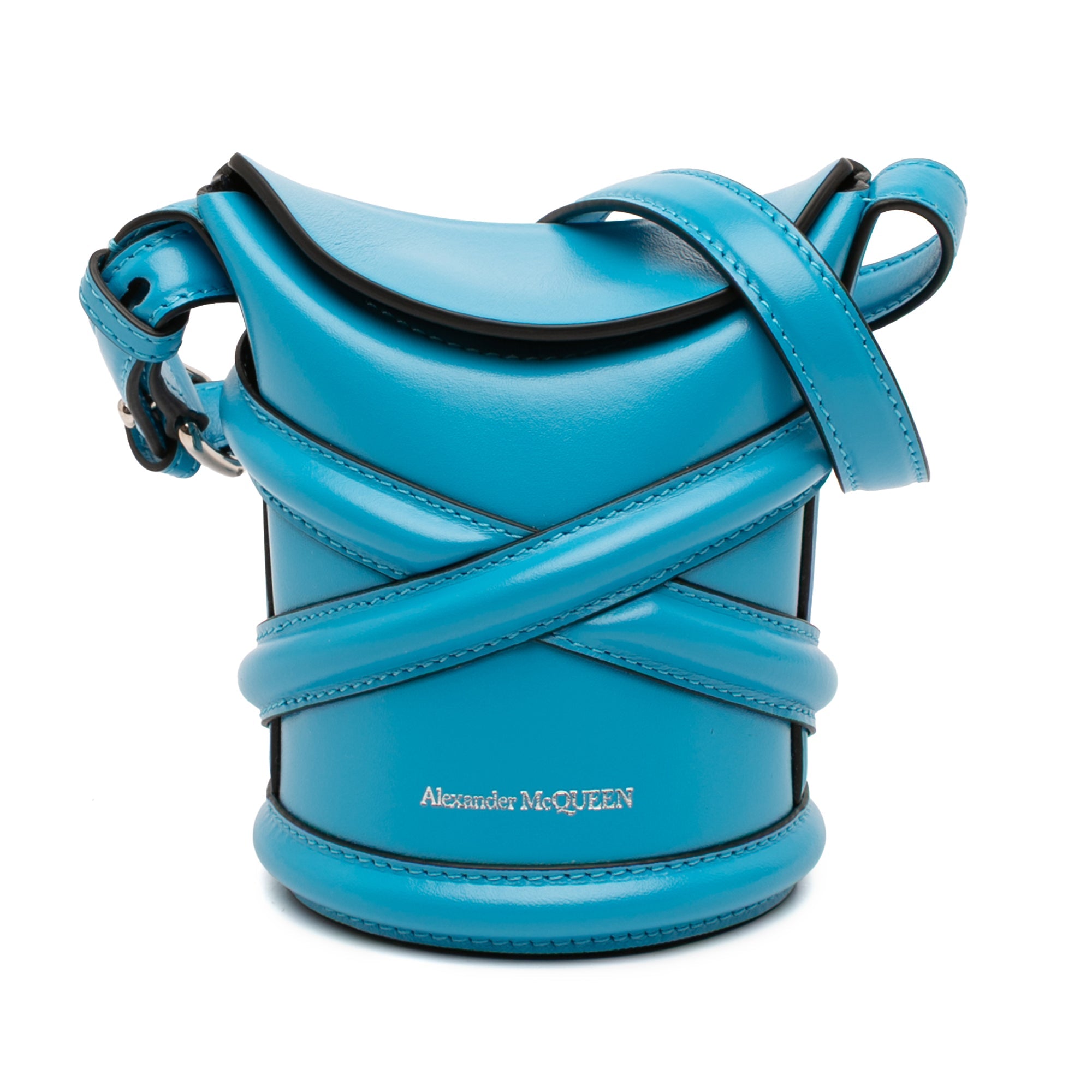 Calfskin The Curve Bucket Bag