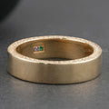 Men's Matte Finish Round Diamond Eternity Band