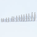 Lab Grown Round Diamond Hoop Earrings