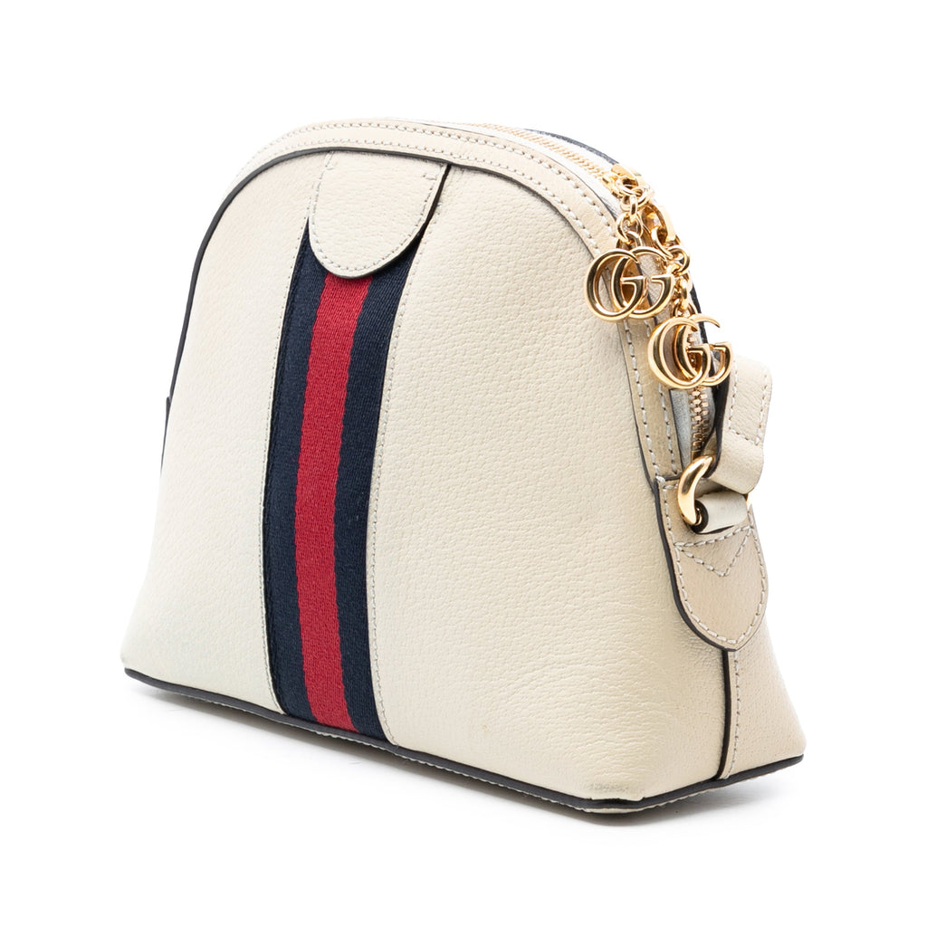 Small Calfskin Ophidia Dome Crossbody