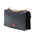 Medium GG Marmont Leather Malaga Kid Heart Patch Chain Flap