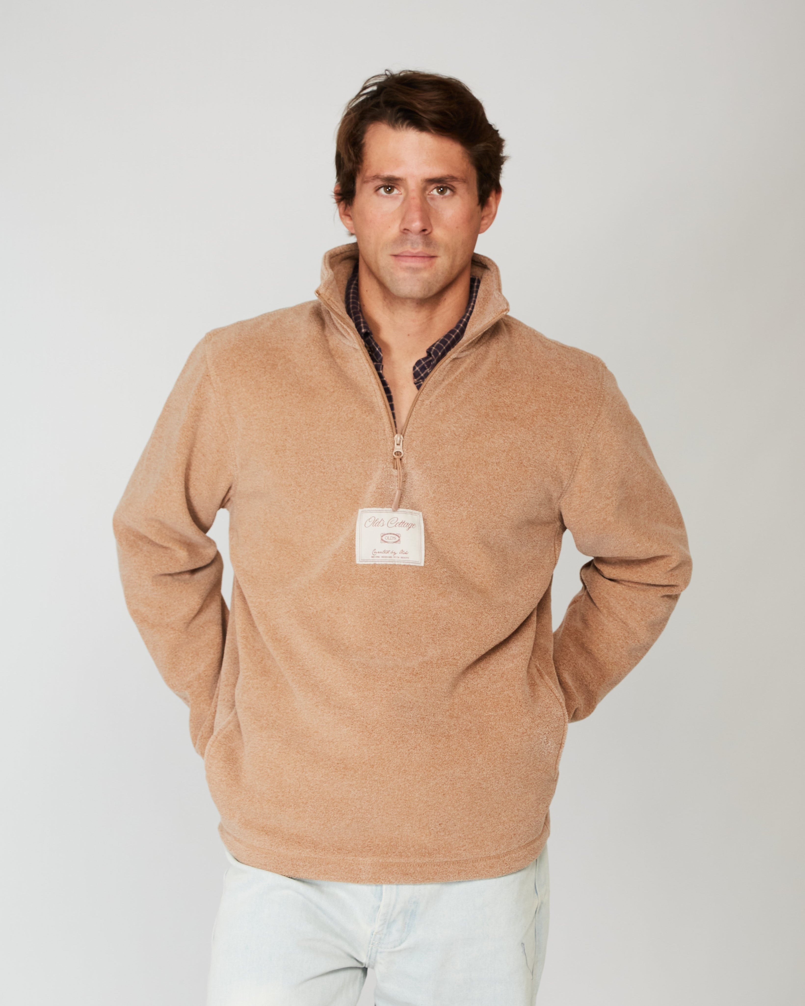Forro polar Camel