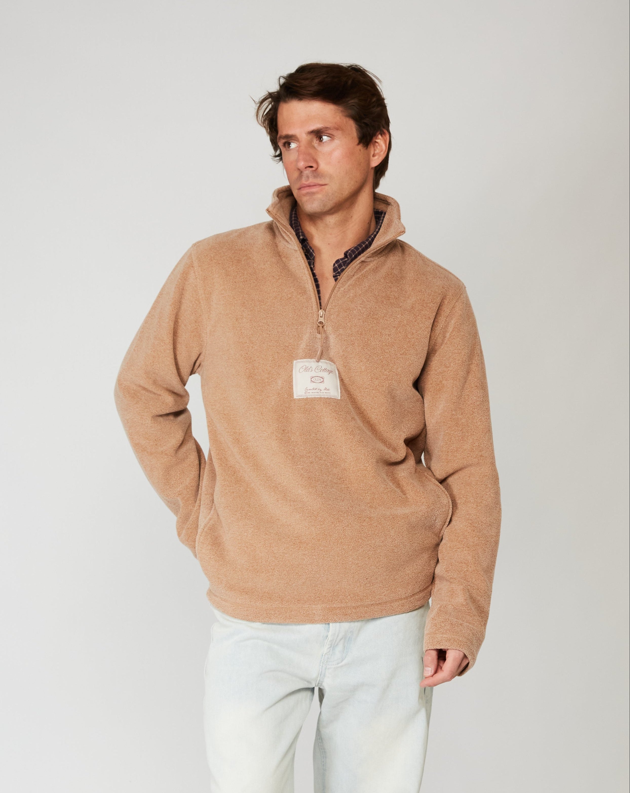 Forro polar Camel