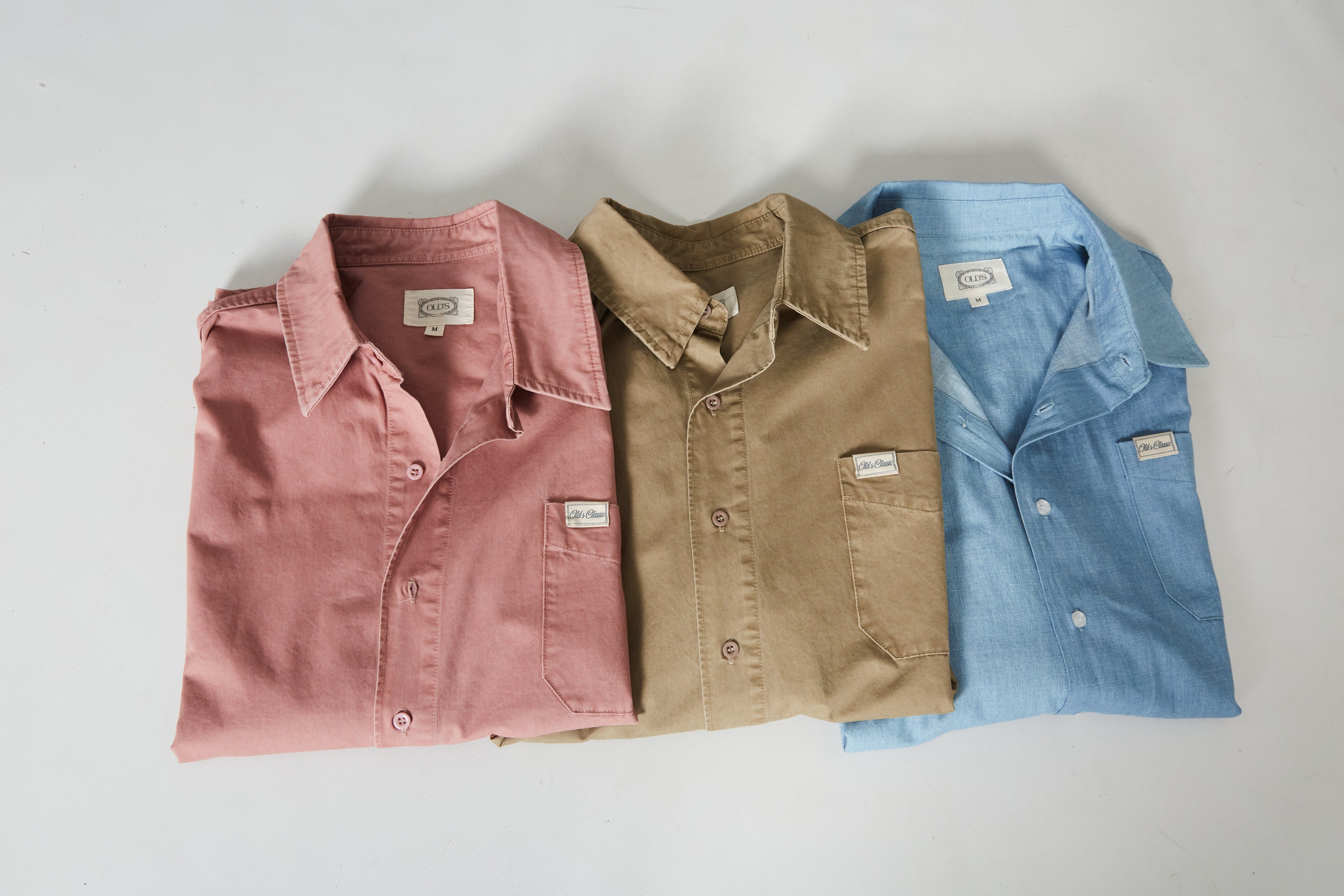 Camisa denim verde