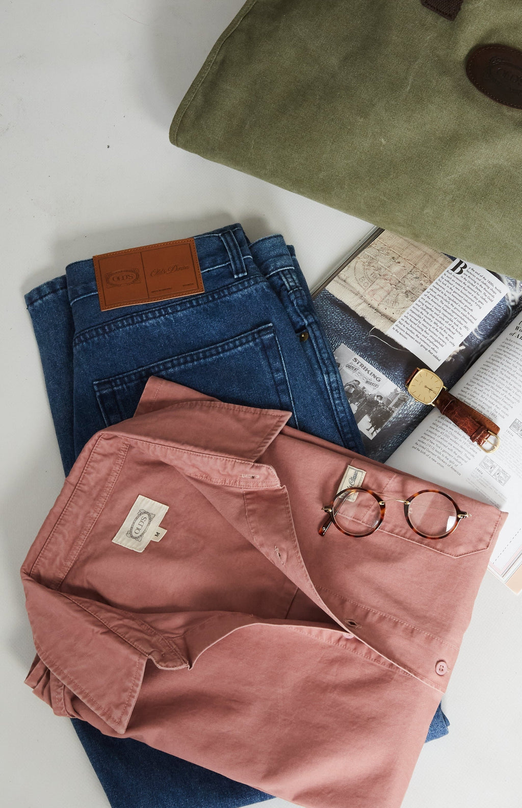 Pantalón Old's Denim oscuro
