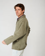 Chaqueta Denim Verde