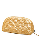 Quilted Patent Precious Symbols Pouch