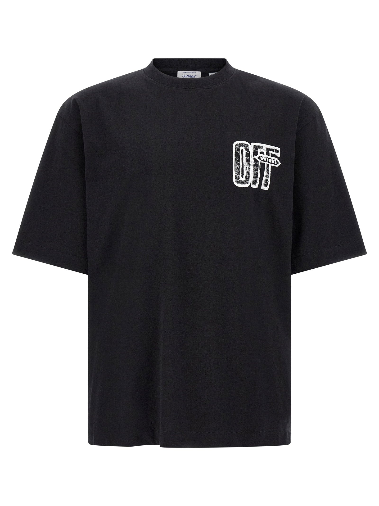 Off White Graphic Logo T-shirt — Black