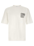 Off White Graphic-Print Cotton T-shirt — White