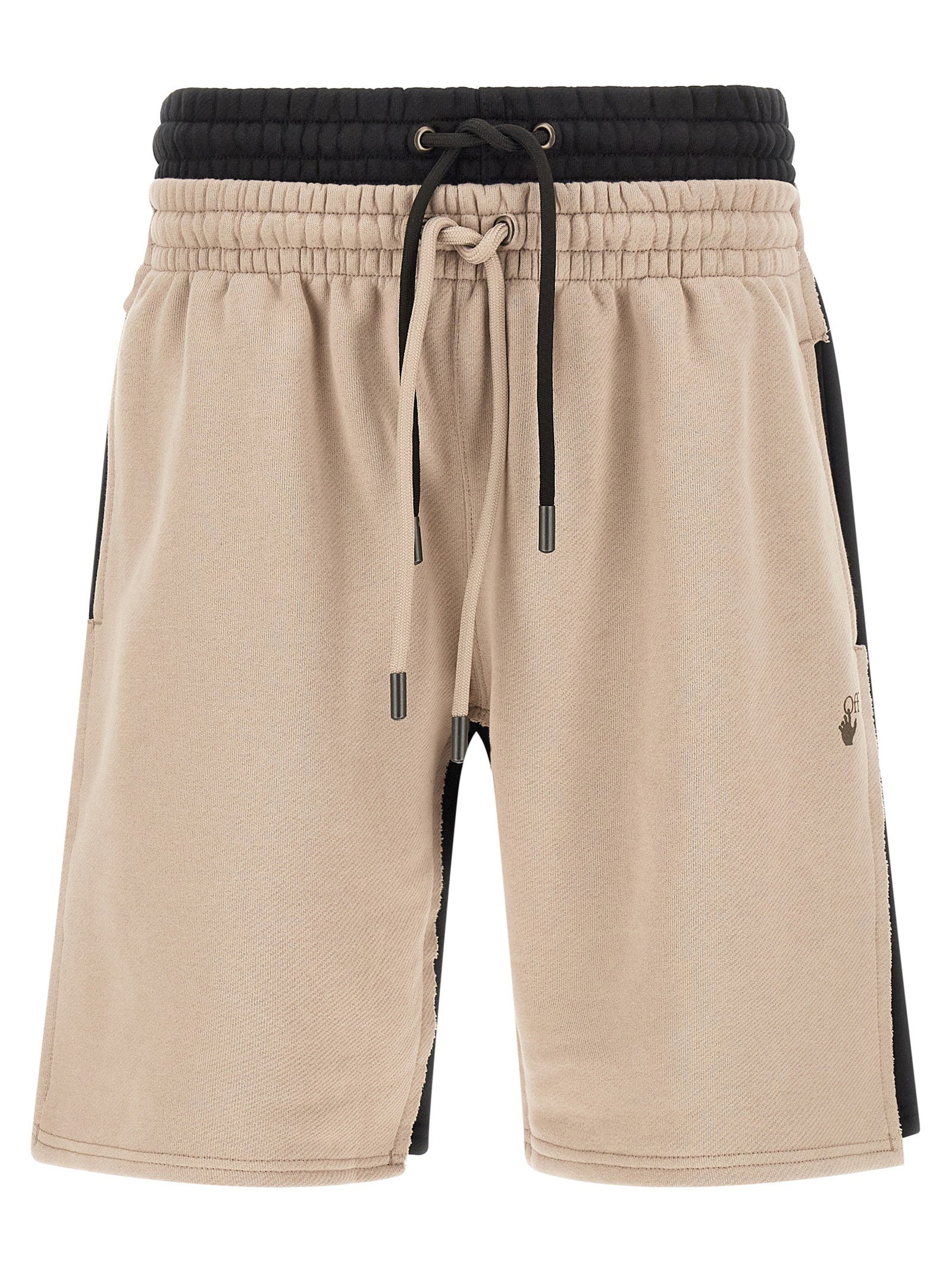Off White Shorts — Beige