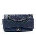 Jumbo Quilted Caviar Easy Flap