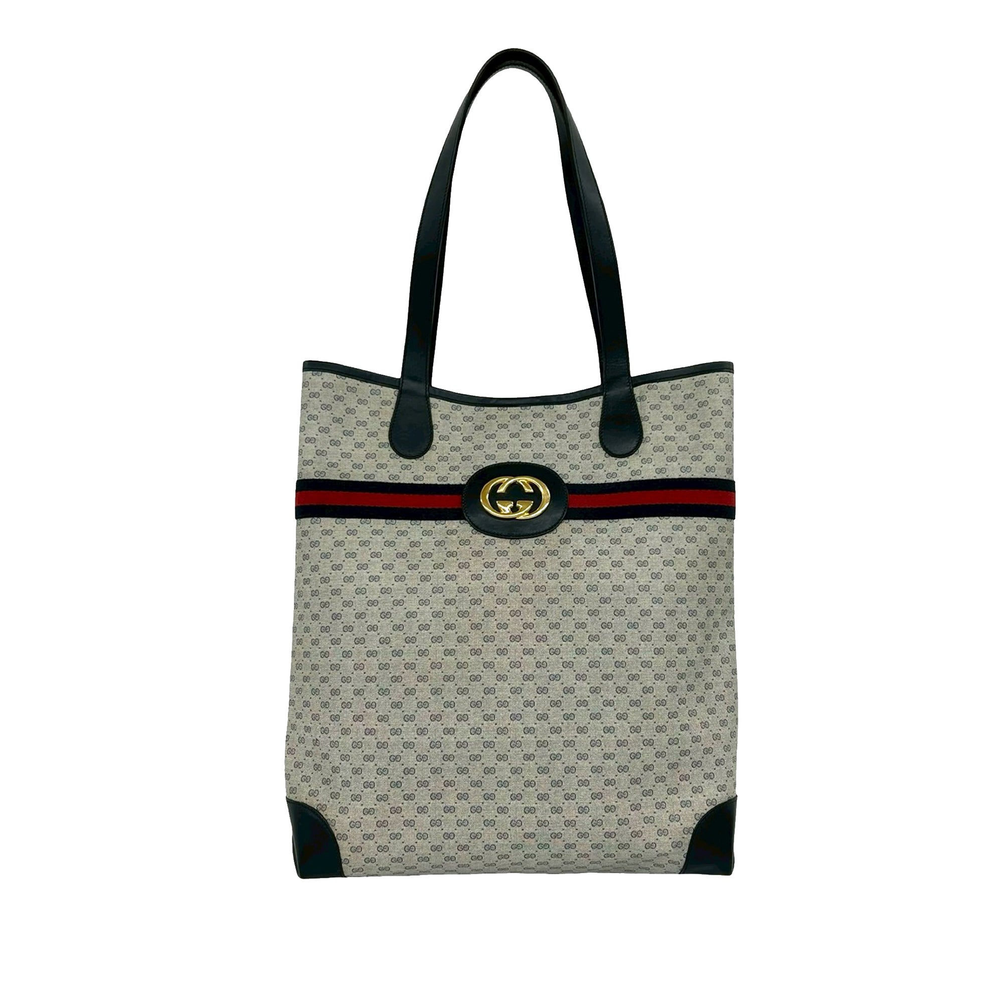 Micro GG Supreme Web Tote