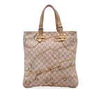 Anagram Canvas Embroidered Tote