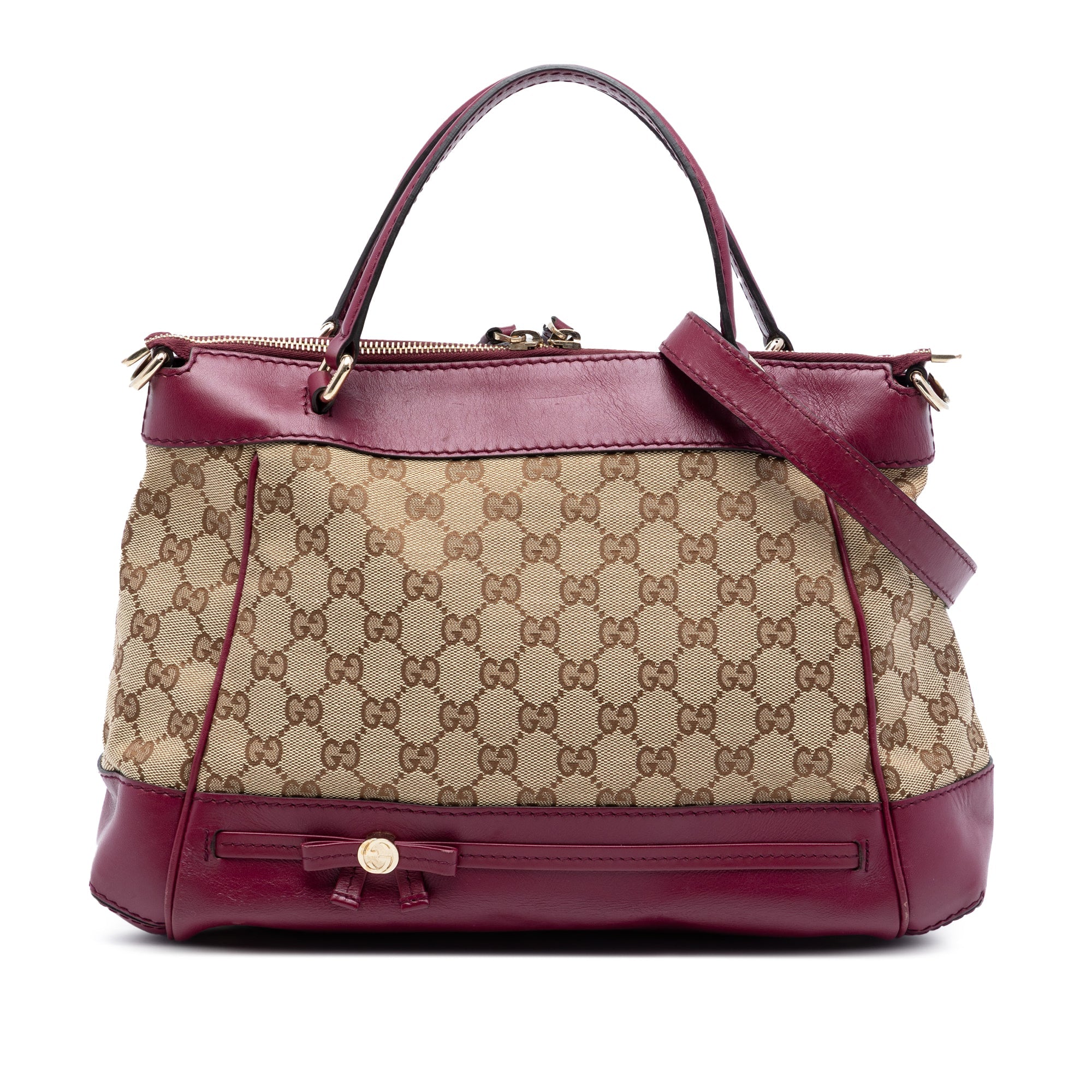GG Canvas Mayfair Satchel