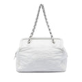CC Lambskin Frame Tote