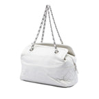 CC Lambskin Frame Tote