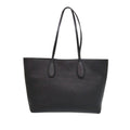 Grained Calfskin Studded Gancini Tote