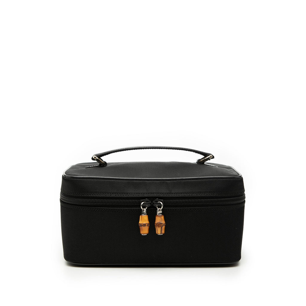 Nylon Bamboo Vanity Bag