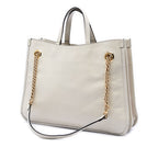 Medium Calfskin Horsebit 1955 Chain Tote