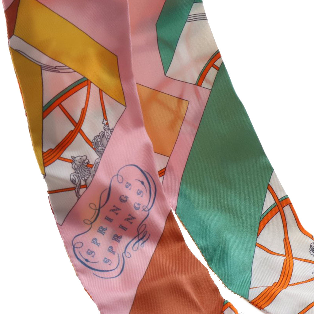 Springs Springs Silk Twilly Scarf
