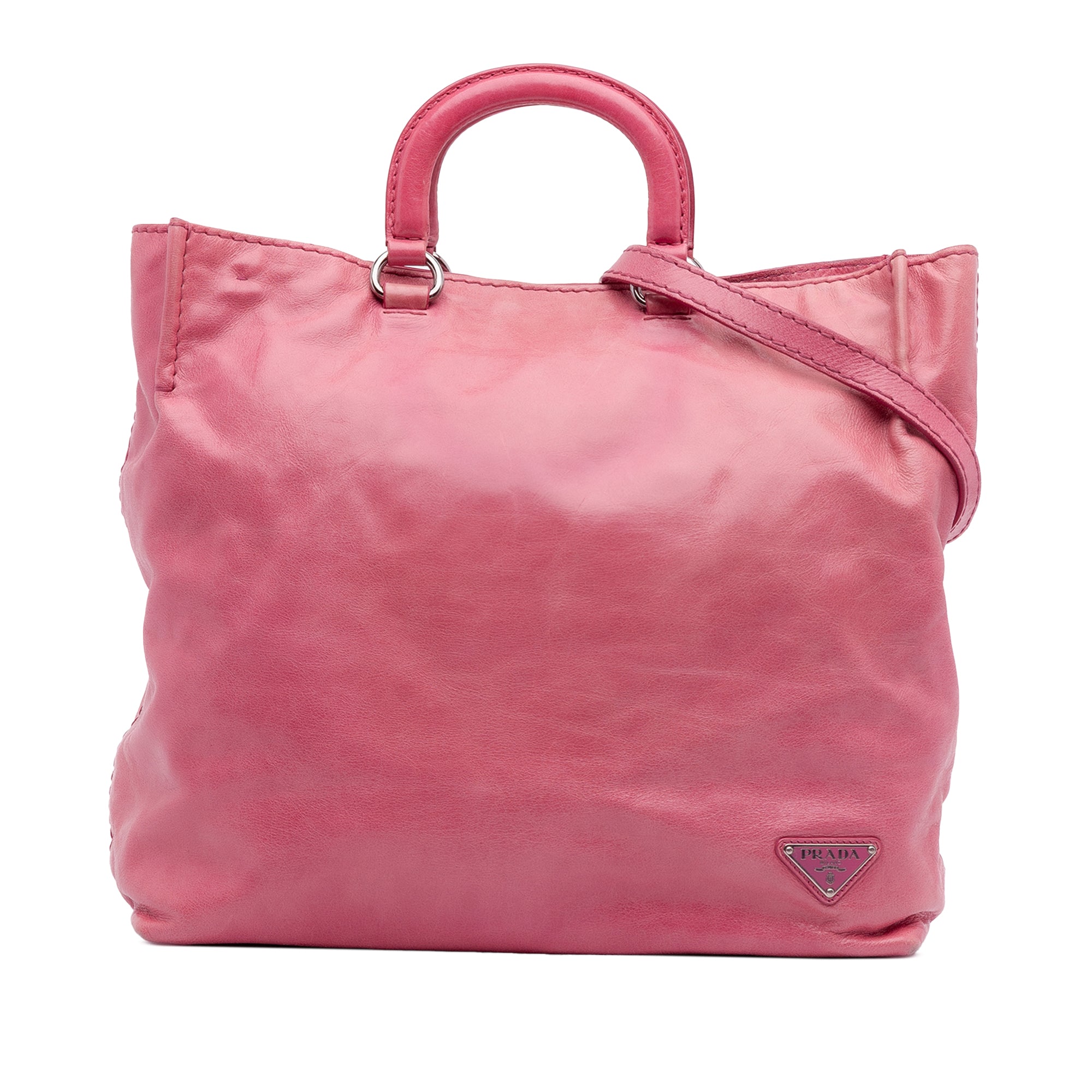 Vitello Shine Open Convertible Tote