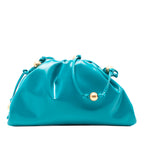 Patent Beaded Strap The Mini Pouch Crossbody