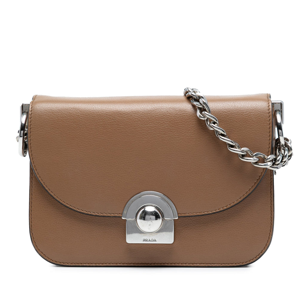 Glace Calf Arcade Crossbody