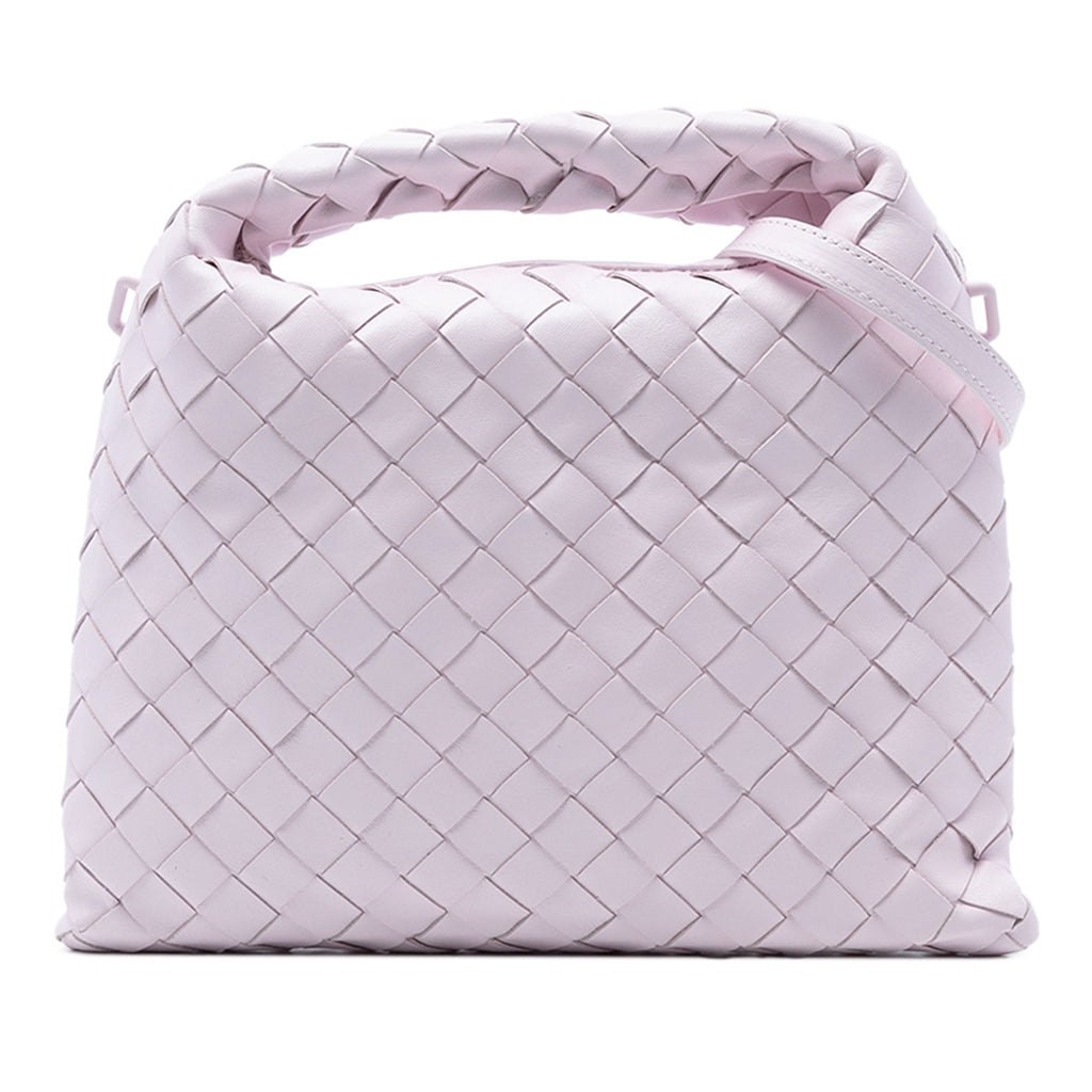 Mini Calfskin Intrecciato Hop Satchel