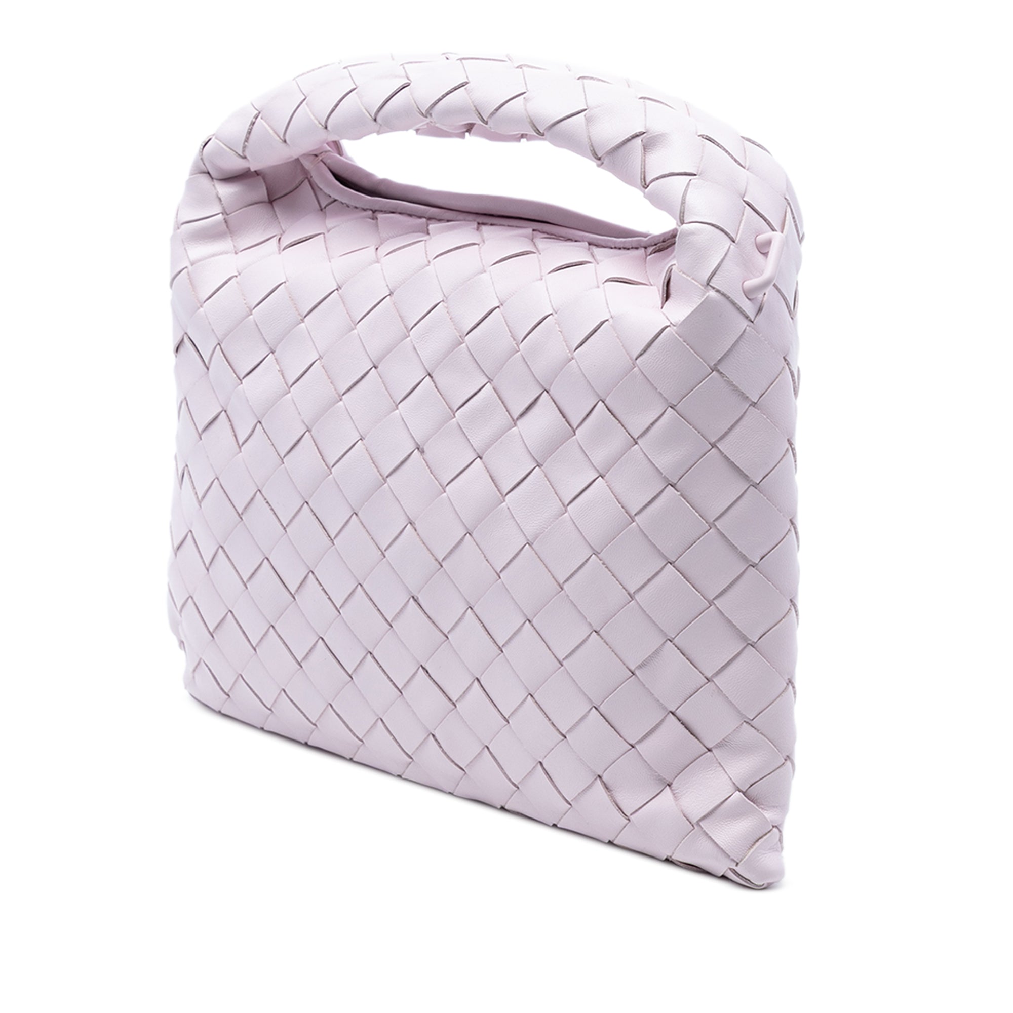 Mini Calfskin Intrecciato Hop Satchel