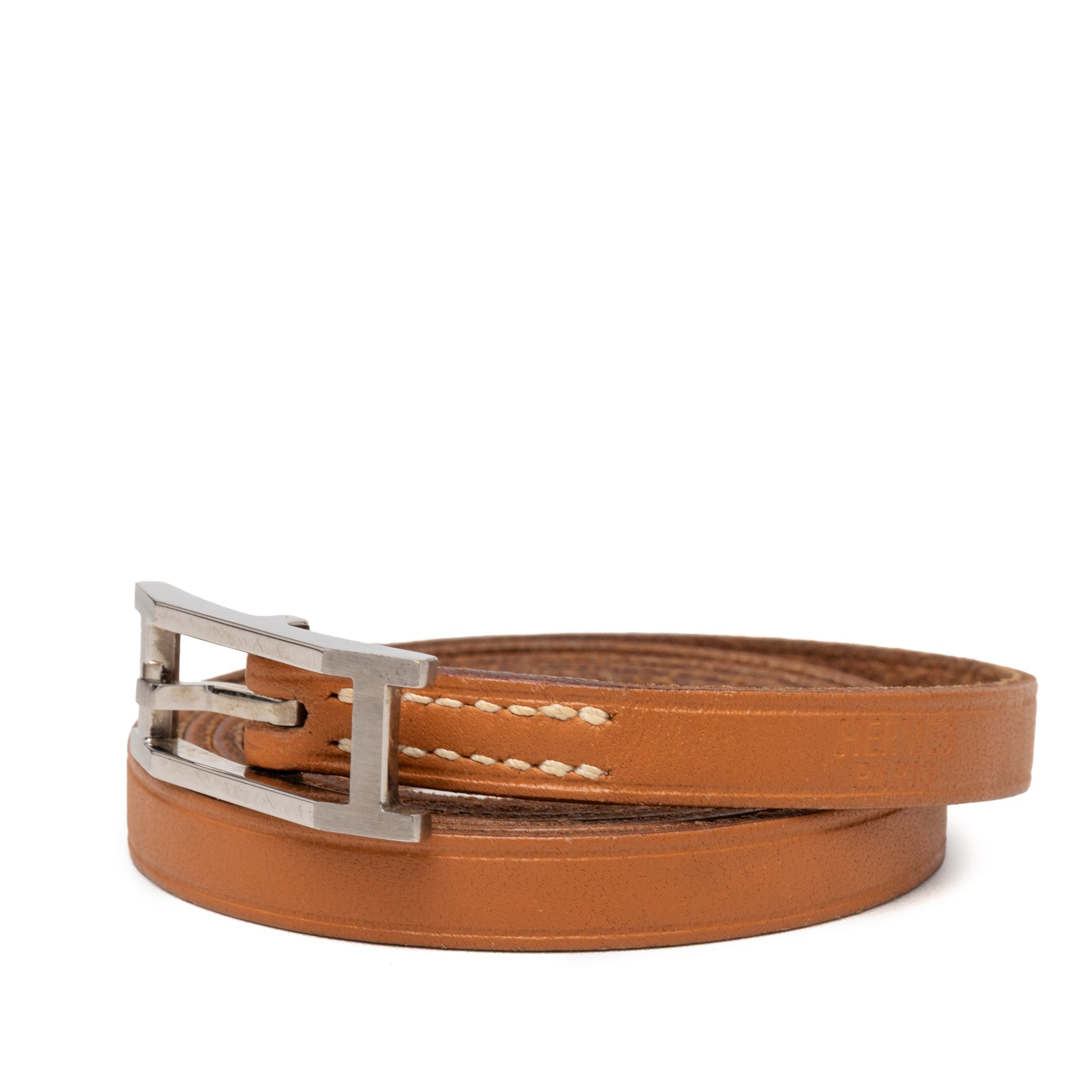 Leather Behapi Double Tour Bracelet