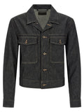 Lemaire Trucker Jacket — Black