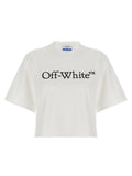 Off White Logo Print T-Shirt — White