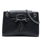 Small Calfskin Emily Shoulder Bag