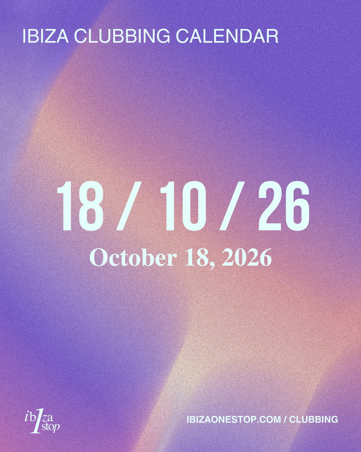 Sunday, October 18, 2026 Ibiza Parties at Pikes, Akasha, Sigma and Es Paradis, Plus Jazz Point, Flamenco and Live Music
