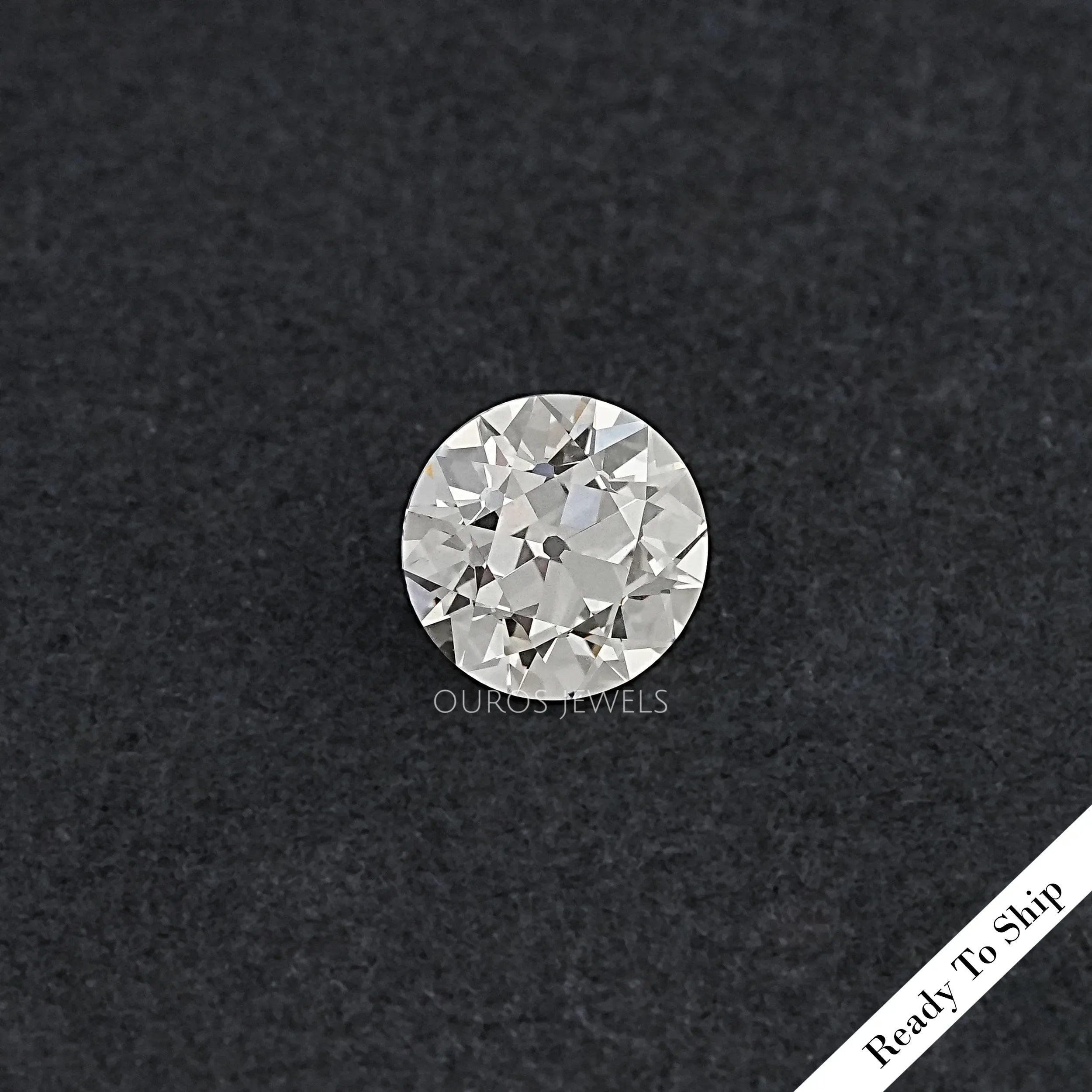 Certified Old European Round Cut Loose Diamond