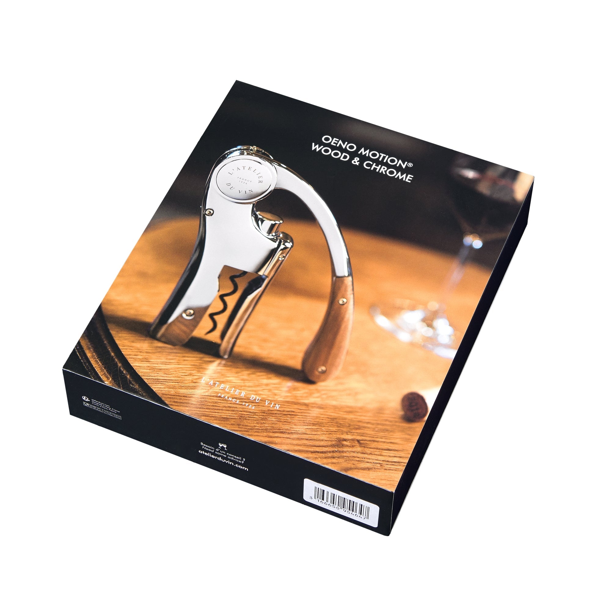 Oeno Motion Silver & Wood
