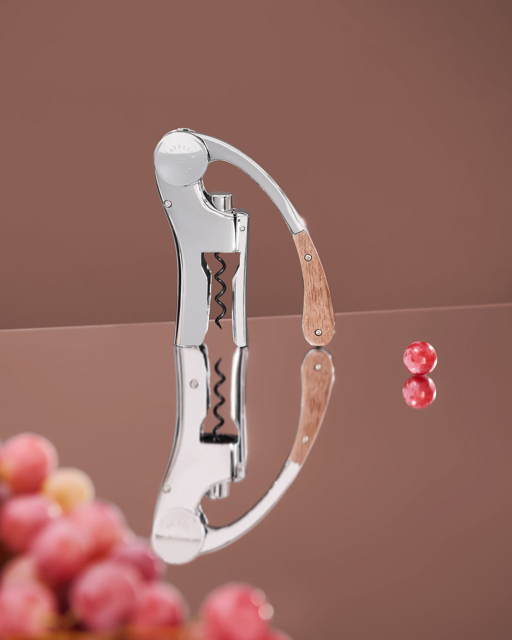 Oeno Motion Silver & Wood