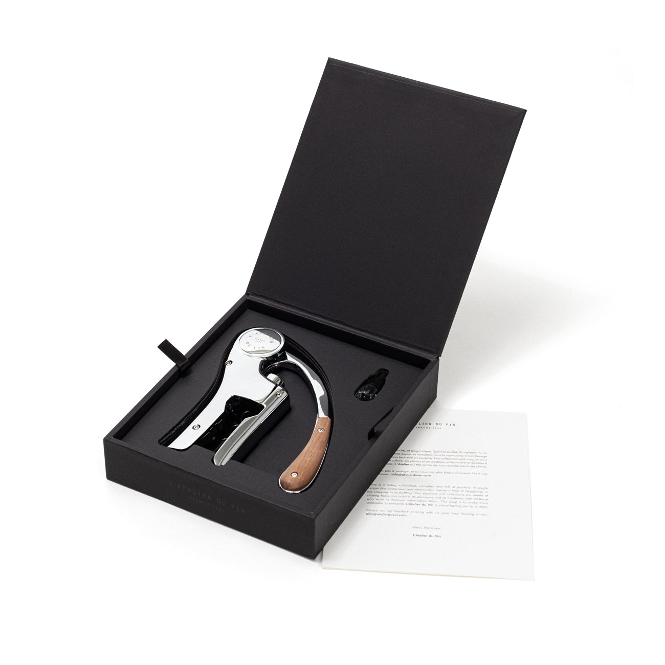 Oeno Motion Silver & Wood