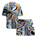 Oil Aura Lounge Shirt and Shorts Combo
