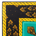 Floral Square Silk Scarf Olaya