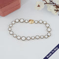Old European Round Lab Diamond Tennis Bracelet