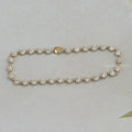 Old European Round Cut Lab Diamond Bracelet