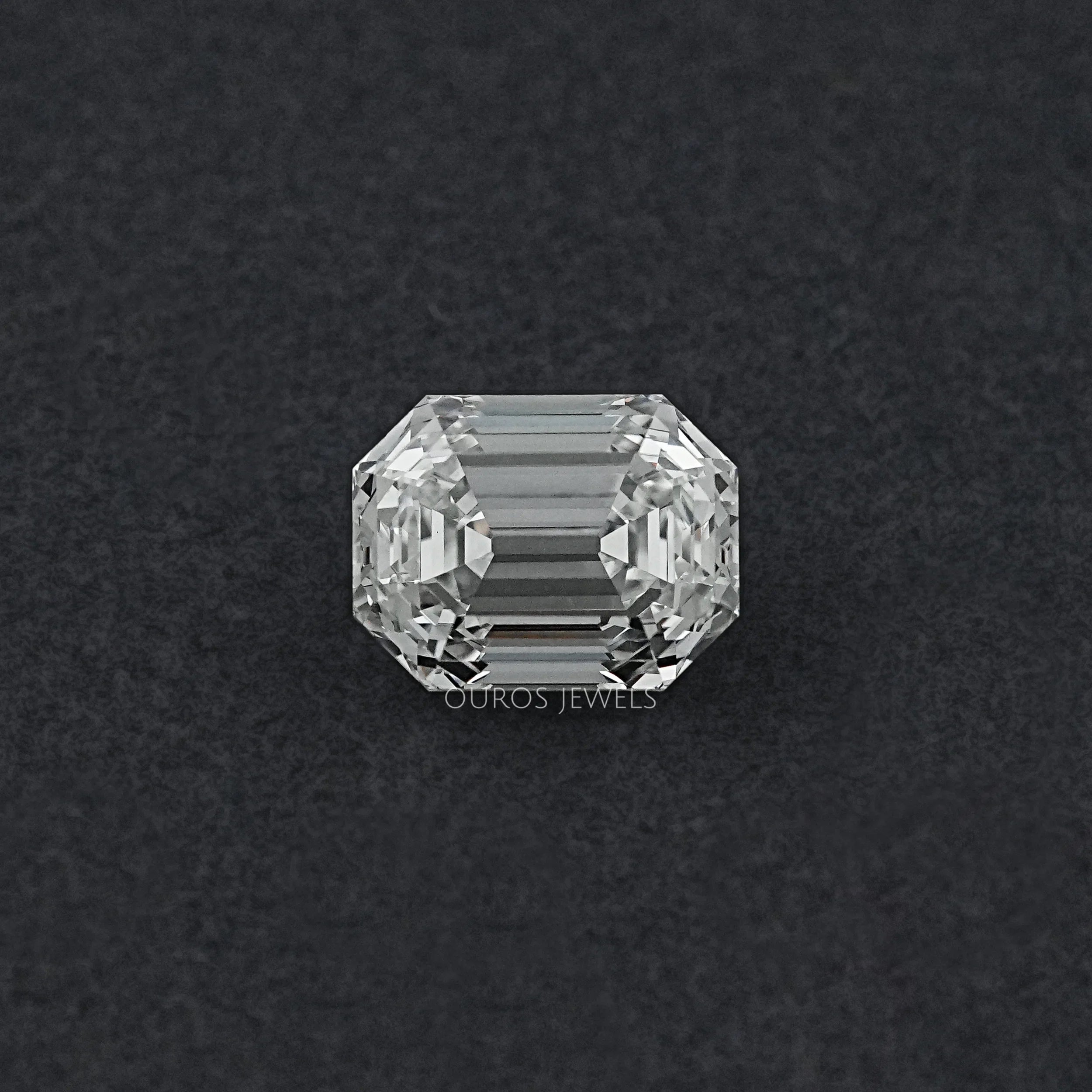 Antique Old Mine Emerald Cut Loose Lab Diamond