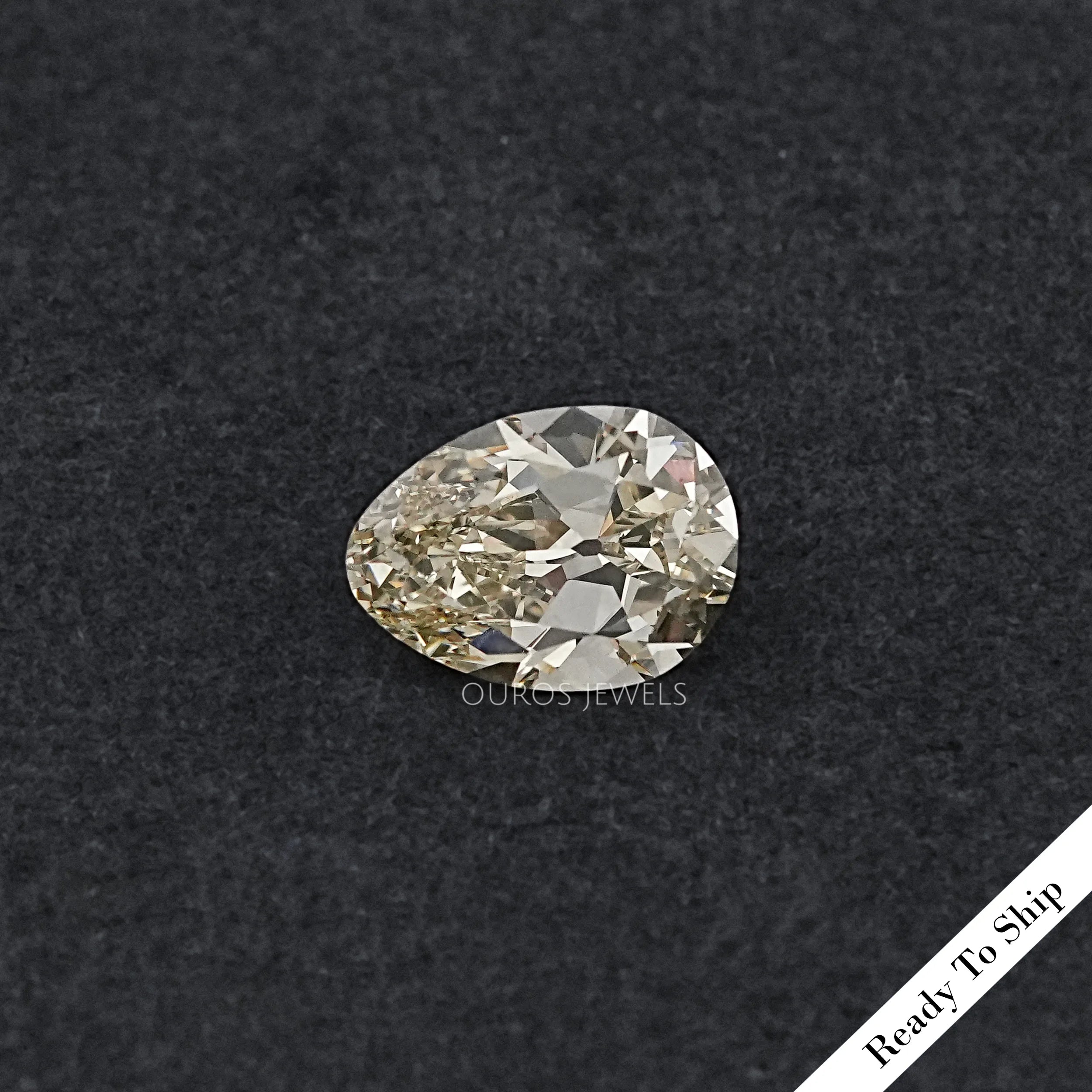 Old Mine Pear Lab Diamond Loose