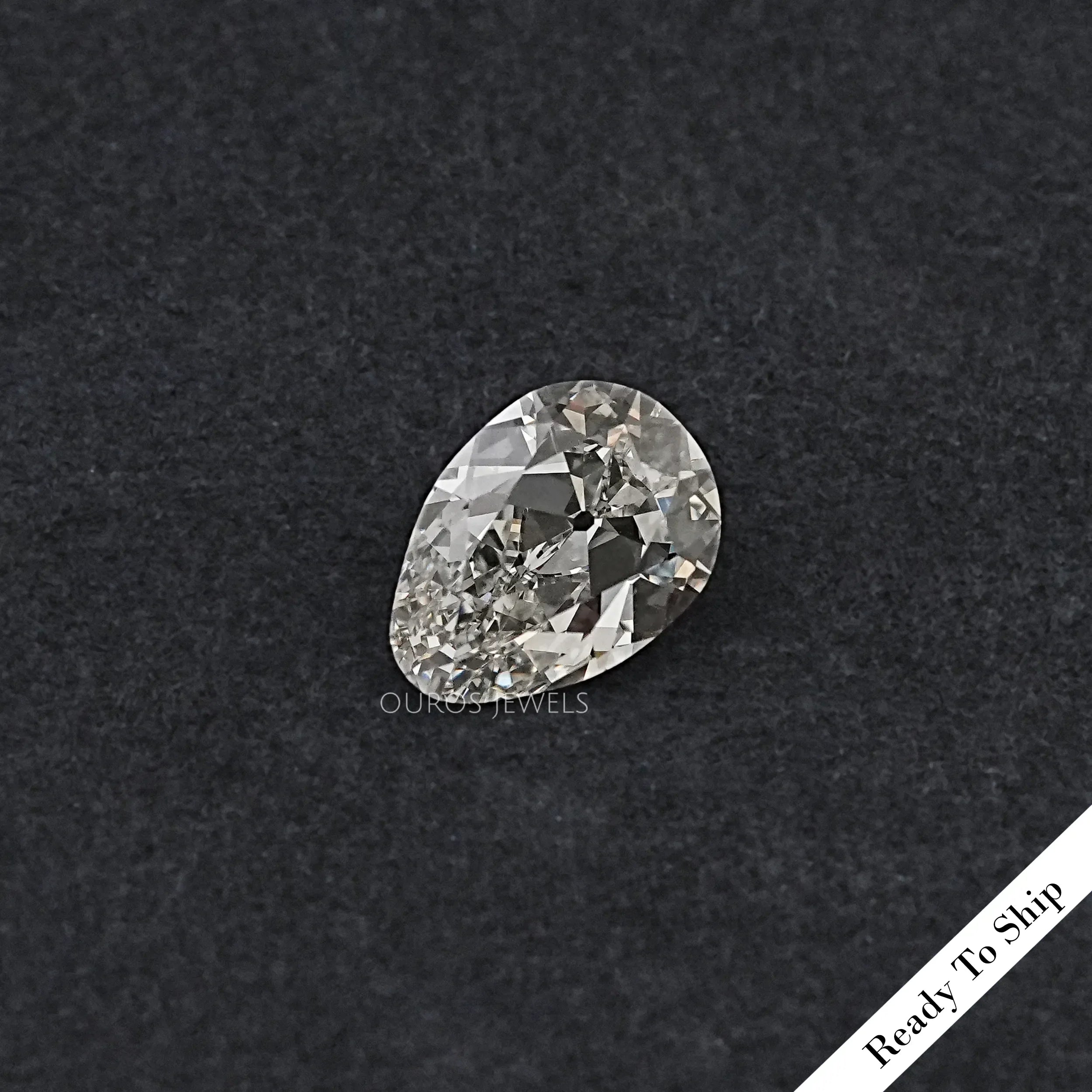 Old Mine Pear Lab Diamond Loose - Certified