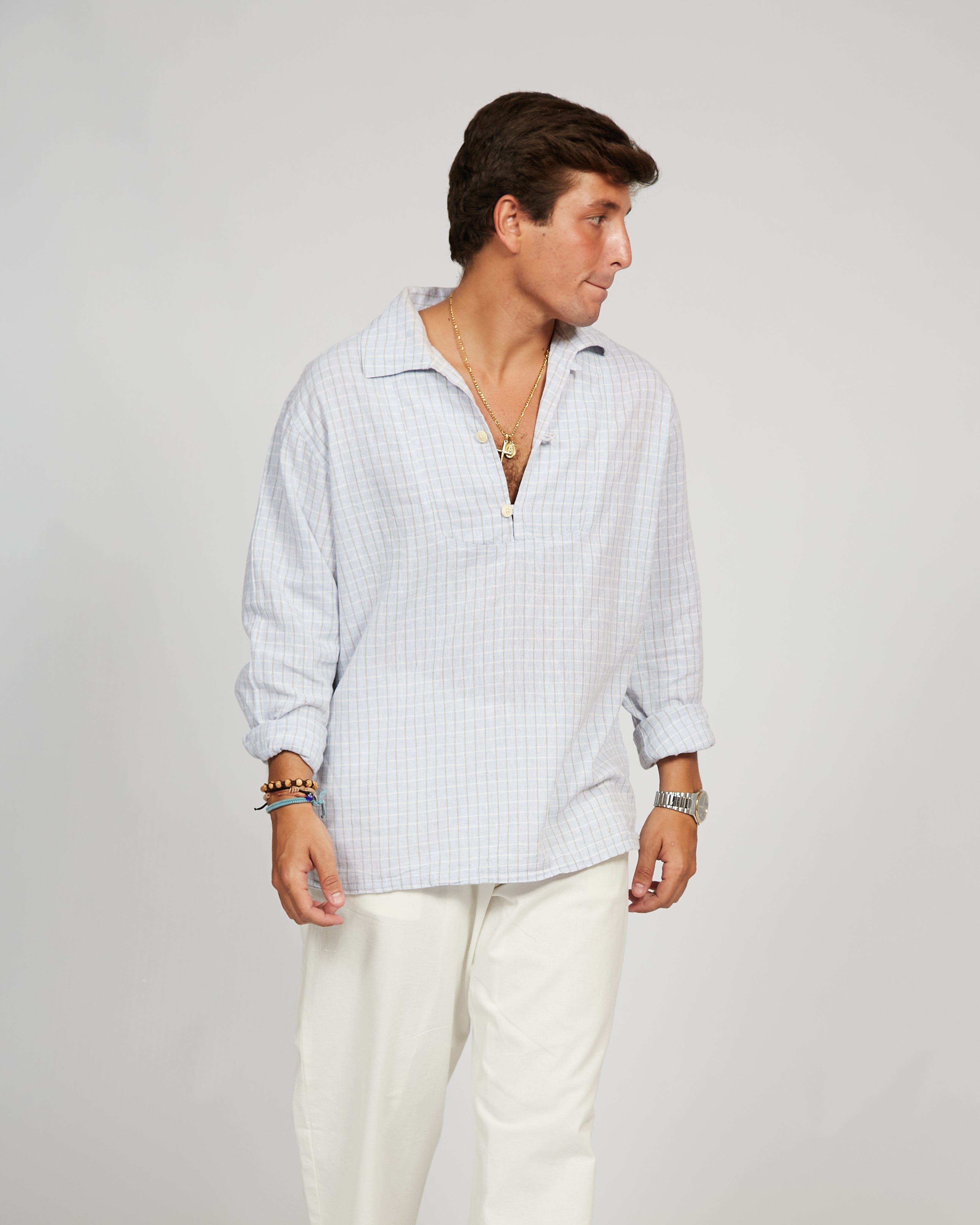 Camisa lino San Pietro
