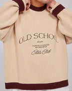 Jersey Beige/Vino Old's Club