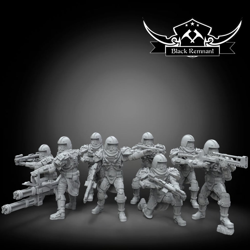 Old snowtroopers, Black Remnant