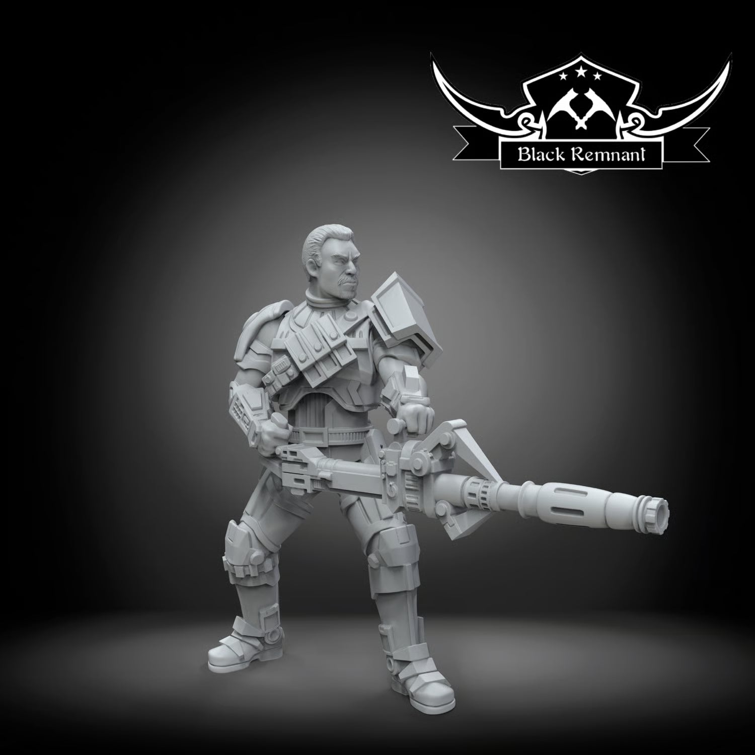 Old trooper leader, Black Remnant