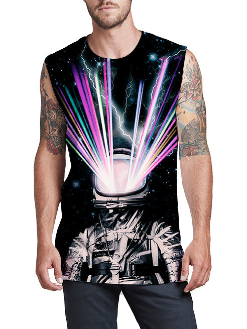 80's Astronaut Men's Muscle Tank